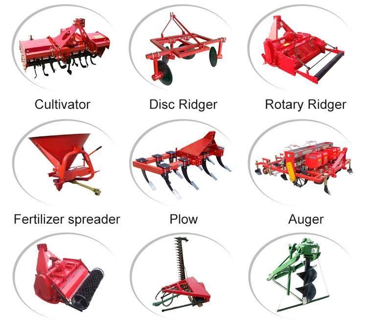 4 Ton Farm Trailer for Tractor Use with Dumping Fuction