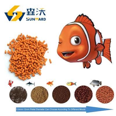 Floating Fish Feed Food Extruder Manufacturing Machine Equipment Plant with 500 Kg/H Big Capacity