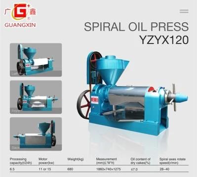 Factory Direct Selling Screw Vegetable Seed Oil Press