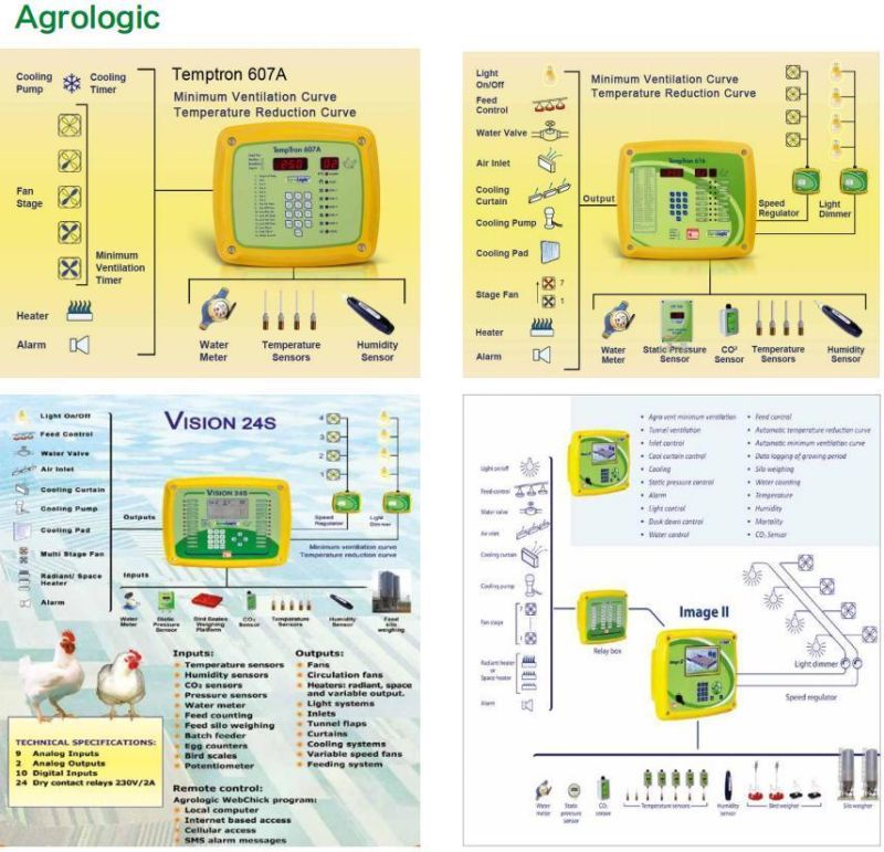 Automatic Animal Raising Poultry Farming Feeding Line Chicken Shed/House Equipment for Broiler/Breed/Chicken Bird
