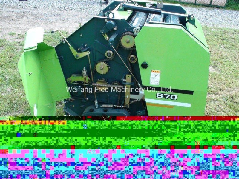 Agricultural Packing Machine for Sale Pto Driven Mrb0870 Round Baler