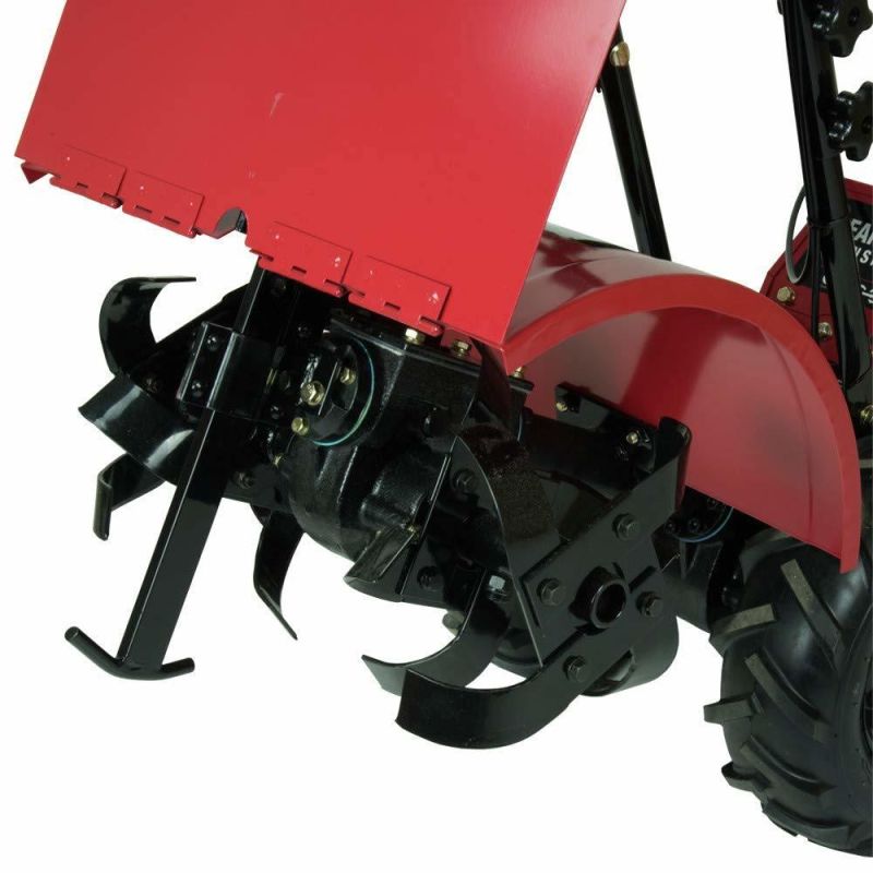 168f 5.5HP 4 Stoke Petrol Farm Tractor Gasoline Rotary Tiller with Trailer (1GX-85B)