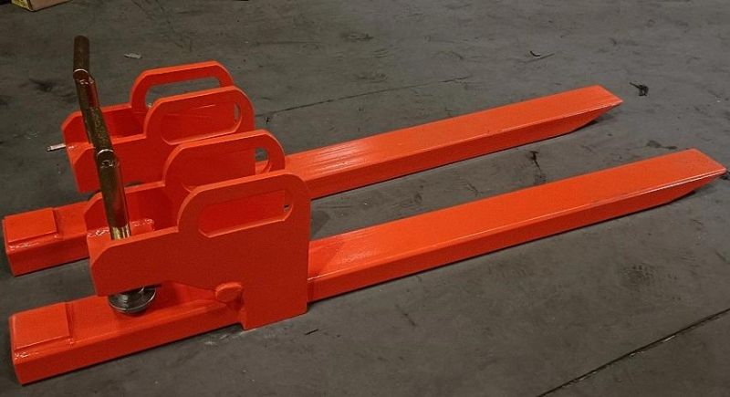 Tractor Clamp on Pallet Fork Tynes