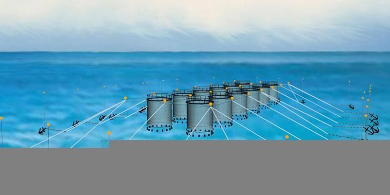 HDPE Floating Equipment Farming Fish Cage Floating