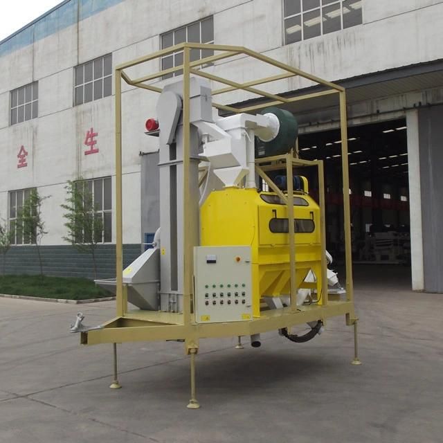 Mobile Grain Bean Seed Cleaning Plant