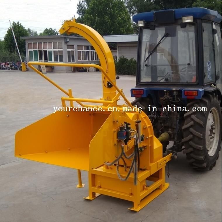 Europe Hot Sale Wc-8 35HP-80HP Tractor 3 Point Hitch Pto Drive Wood Chipper with Ce Certificate