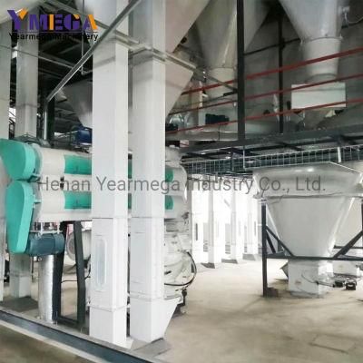 Highly-Rated Poultry Chicken Livestock Cattle Fish Feed Pellet Line Animal Feed Machine