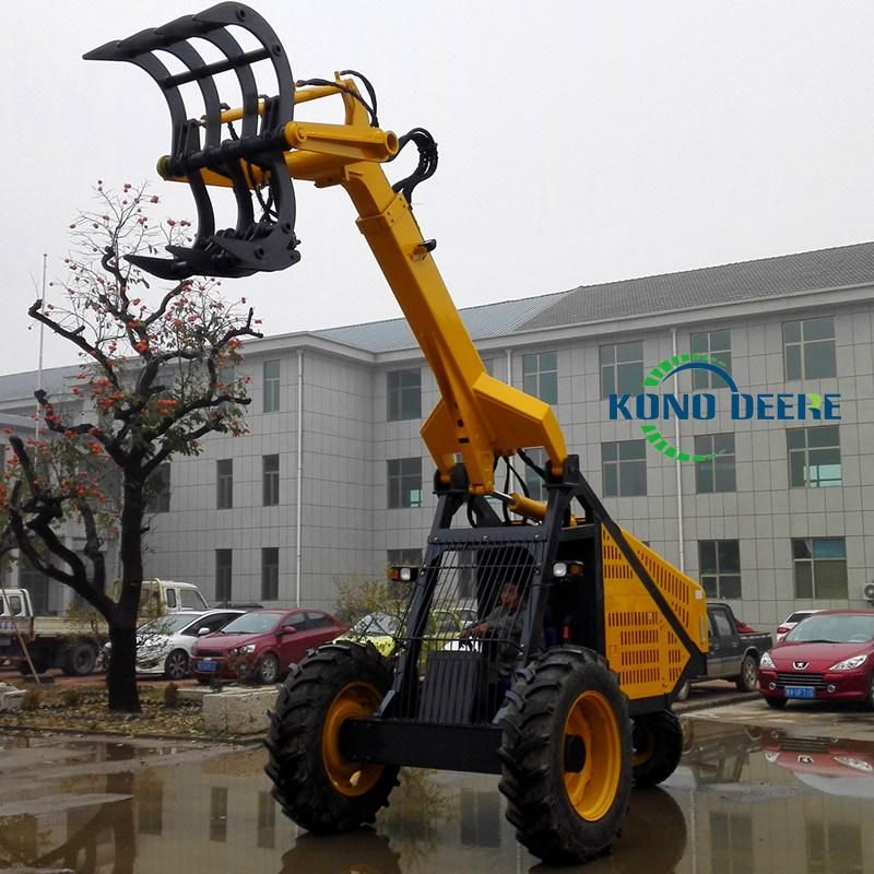 Three Wheels Kd4200 Farm Machinery Sugarcane Loader Price