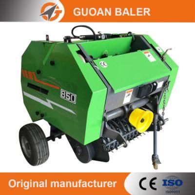 Agricultural Top Exporting Quality Farm Use Mini Round Hay Grass Packing Baler Straw Baling Machine