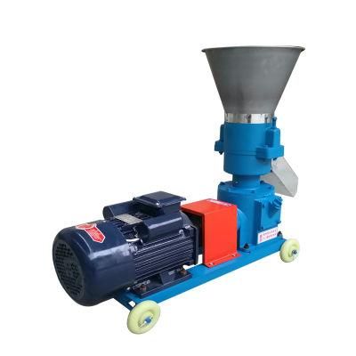 Small Poultry Feed Granulator Electric Motor Feed Pellet Machine