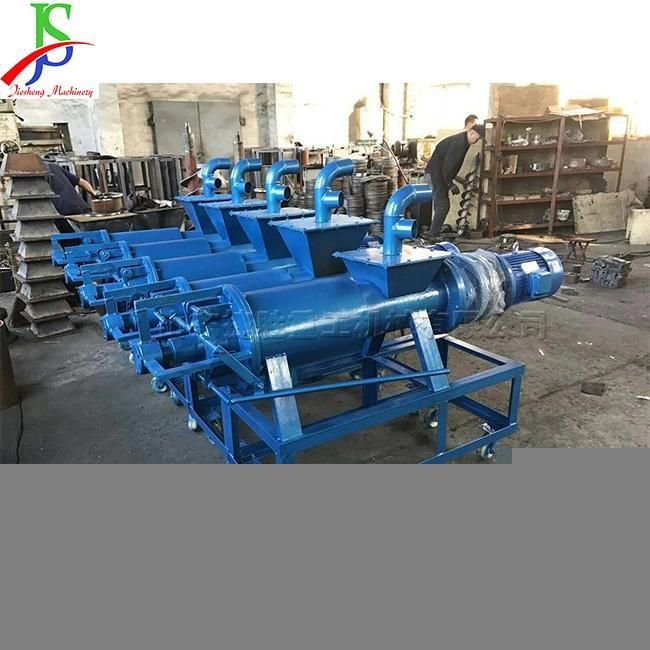 High-Efficiency Solid Liquid Separator Chicken Manure Dryer Dewatering Machine