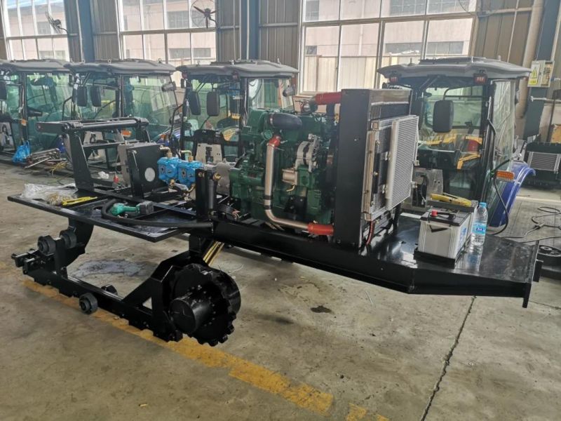 Agricultural Mini Rubber Crawler Tractor with Fully Hydraulic System for Sale in China