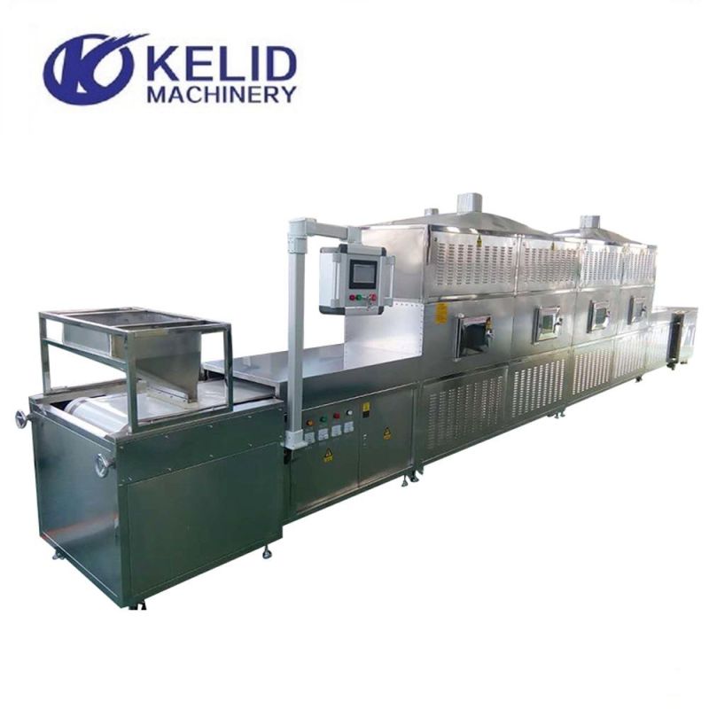 Automatic Conveyor Belt Microwave Black Solider Drying Machine