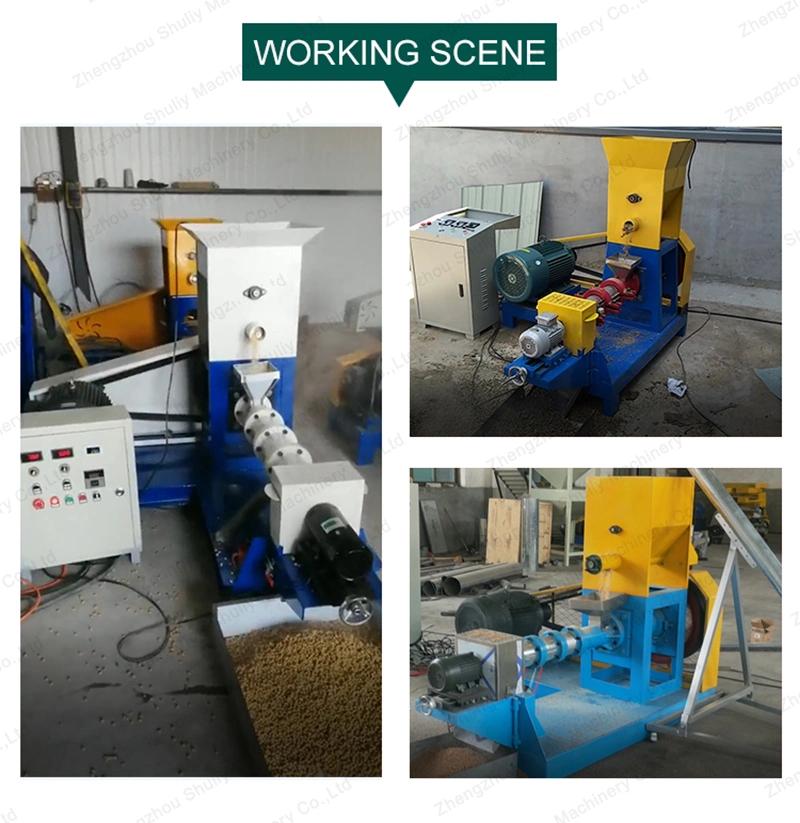 Floating Fish Feed Processing Pet Feed Pellet Machine