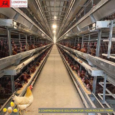 Computerized Longfeng China Farm Cages Chicken Layer Battery Poultry Cage with ISO9001: 2008 Hot Sale