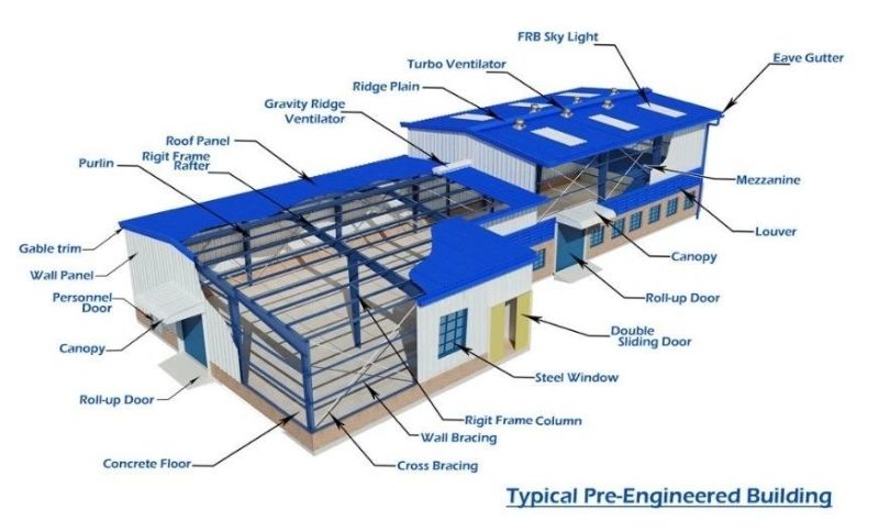 Fully Automatic Feeding System for Steel Structure of Chicken Farm