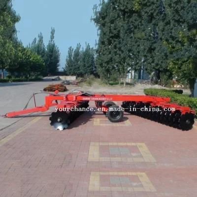 Hot Selling 1bj-4.0 80-100HP Tractor Trailed 4m Width 36 Discs Wing-Folded Hydraulic Medium Disc Harrow