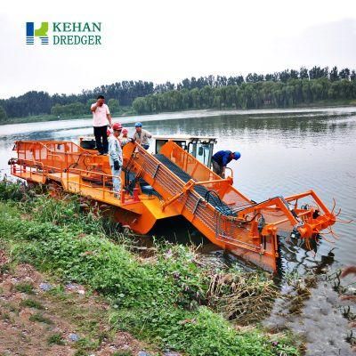 Aquatic Plants Cutting Machine/Aquatic Weed Harvest Protecting River Machine