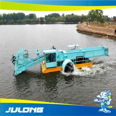 Lake River Weed Harvester for Sale/Aquatic Plant Harvester/Automatic Water Hyacinth Harvester/Aquatic Plant Harvester for Water Cleaning