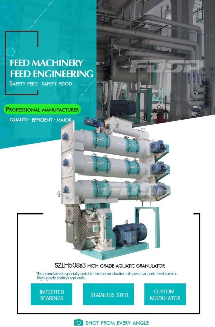 Animal Feed Pellet Making Machine Shrimp Fish Feed Pelleting Machinery