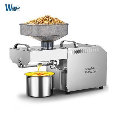 700W Automatic Stainless Steel Extractor Machine Expeller Oil Press Machine
