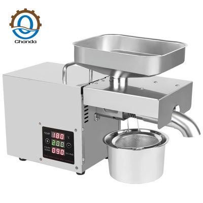 Electric Automatic Sunflower Baobab Seeds Oil Pressing Machine Cold Press for Small Business