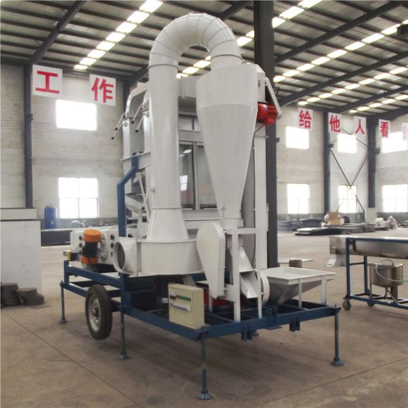 Grain Seed Cleaning and Grinding Maize Wheat Bean Cleaner