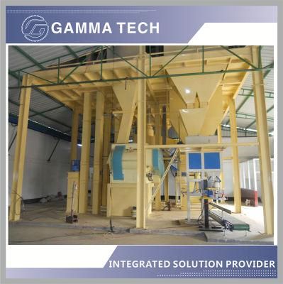 Poultry Chicken Feed Pellet Production Line with Pellet Mill Machine Price