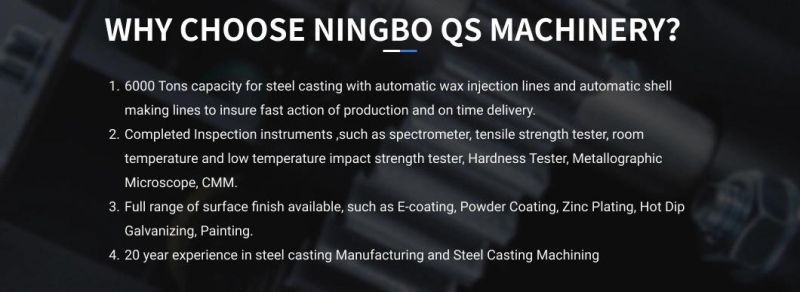 Hot Sale Alloy Steel Wear Resistant Investment Casting Manufacturer Parts