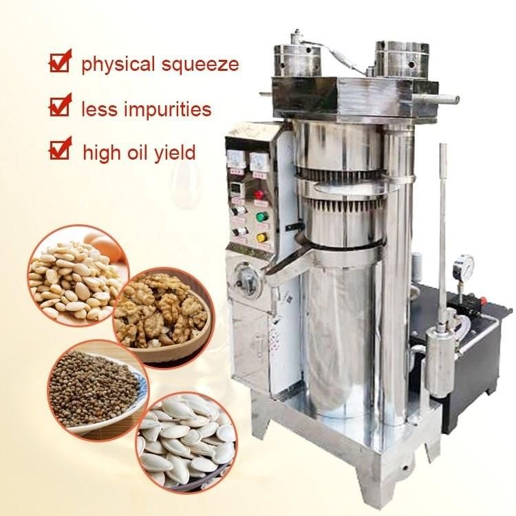 Hydraulic Press Oil Making Machine Oil Expeller Oil Presser