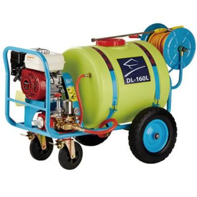 Agricultural Green Cart Type Gasoline High Pressure Spray Sprayer