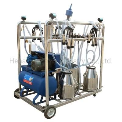 Small Farm Using Automatic Poultry Equipment Portable Cow Milking Machine