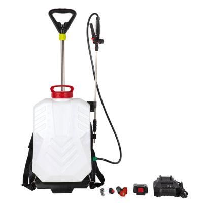 New 15L Agricultural Electric Diaphragm Pump Knapsack Battery Sprayer for Pest and Weed
