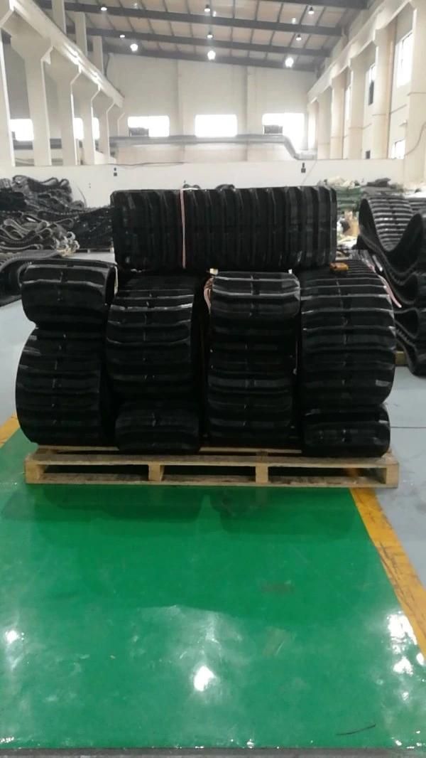 Combine Rice Harvester Rubber Track 450*90*60