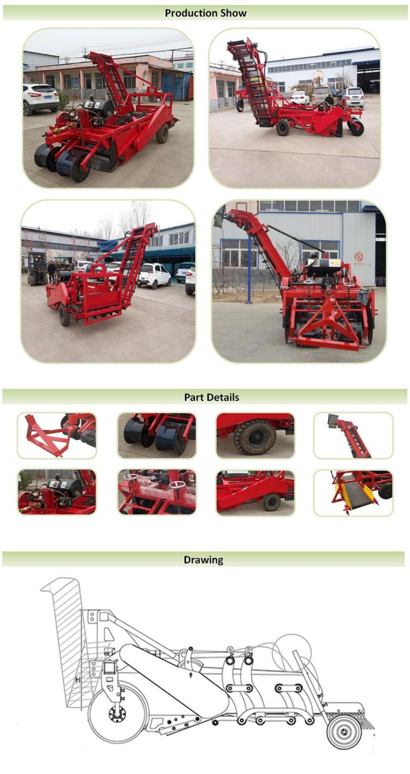 Potato Harvest Machine/Sweet Potato Harvesting Equipment /Batata/Spanish Potato Harvester for Farm