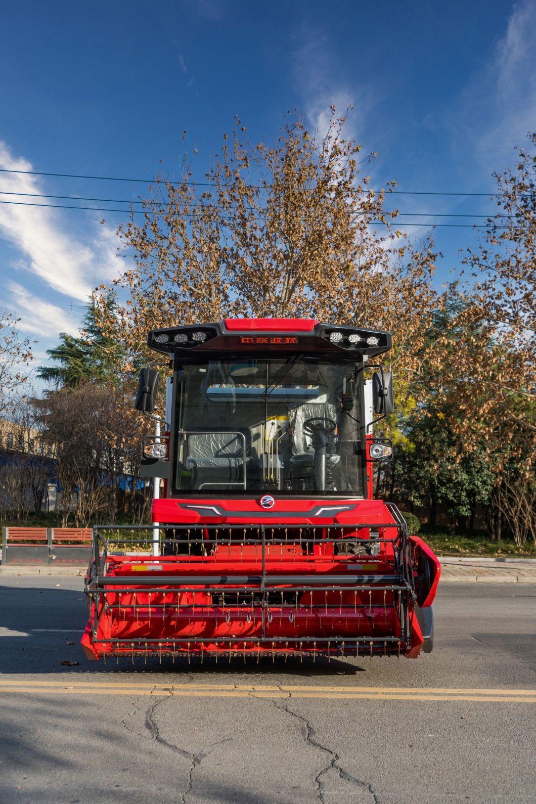 Combine Harvester Rice and Wheat Cutting Machine with ISO/CE Certification