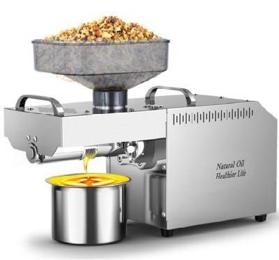 Almond Black Sesame Seed Oil Pressing Coconut Oil Press Machine for Sale