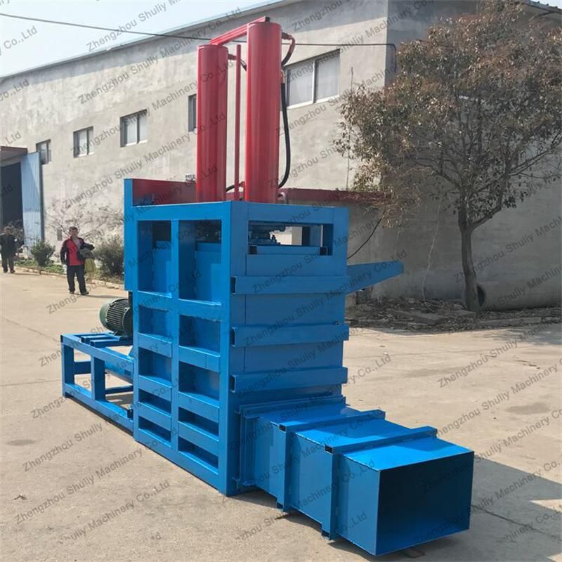 Small Wood Sawdust Shaving Baler Machine