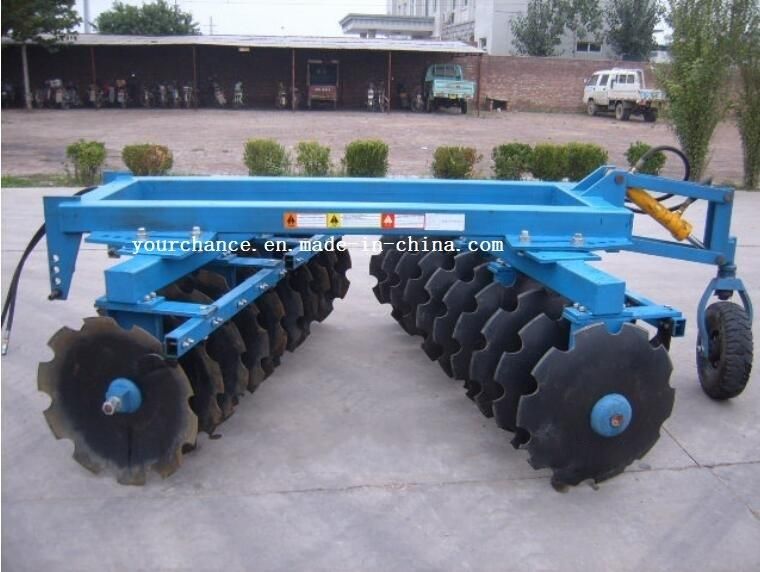 Factory Supply 1bz (BX) -2.0 70-90HP Tractor Trailed 2m Width 20 Discs Semi-Mounted Offset Hydraulic Heavy Duty Disc Harrow