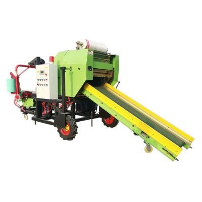 Multifunction Factory Price Corn Machine Roll Hay Baler Round Straw Mini Round Hay Baler for Sale