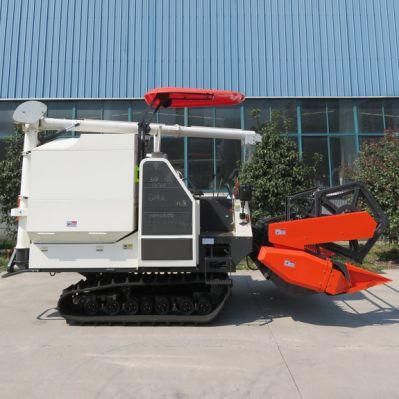 Paddy Rice Wheat Field Used Kubota Combine Harvester Japan