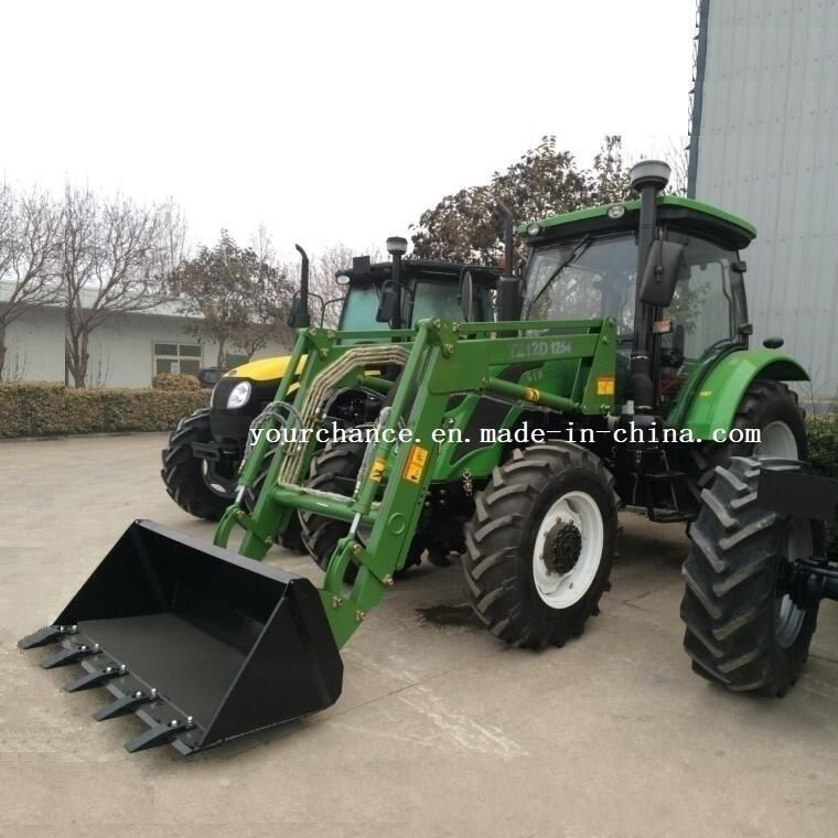 Africa Hot Sale Tz12D Heavy Duty Front End Loader with 2-2.4m Width Standard Bucket for 90-140HP Tractor