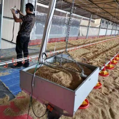 Climate Control Broiler Chicken House Feeding Poultry Farm Shed
