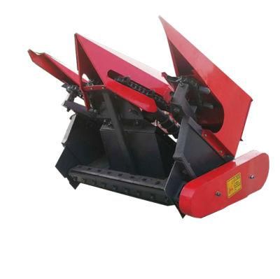 Manufactures Agricultural Tractor Mounted 2 Rows Corn Harvester Maize Combine Harvester Machine for Sale