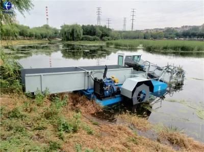 Trash Skimmer Water Hyacinth Harvester Boat