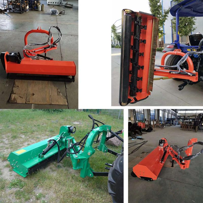 55-85HP Tractor Rear Pto Support Side Flail Mower in China Price