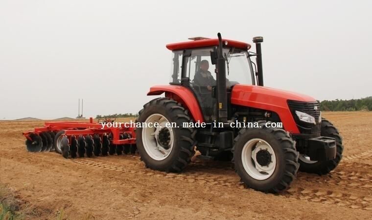Africa Hot Sale 1bz-2.5 80-100HP Tractor Trailed 2.5m Width 24 Discs Hydraulic Heavy Duty Disk Harrow with ISO Ce Pvoc Coc Certificate