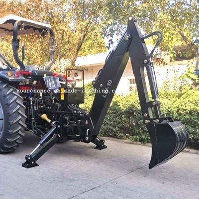 Hot Sale Tractor Attachment Lw-10 70-120HP Farm Tractor Towable Point Hitch Pto Shaft Drive Backhoe with ISO Ce Certificate