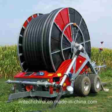 Water Sprinkler Hose Reel Irrigation Machine