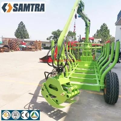 Tractor Log Loader Trailer Sale for Germany